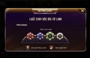 Xóc đĩa tứ linh Sunwin